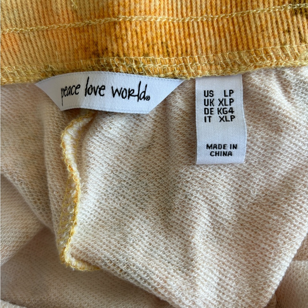Yellow Tie Dye Style Joggers | Today I am Filled with Happiness Quote - Picture 10 of 11